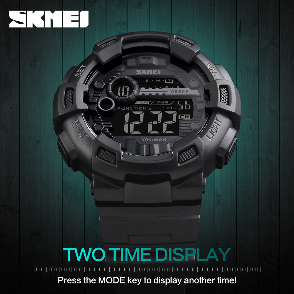 Outdoor Sports List - SKMEI Jam Tangan Digital Chrono Olahraga