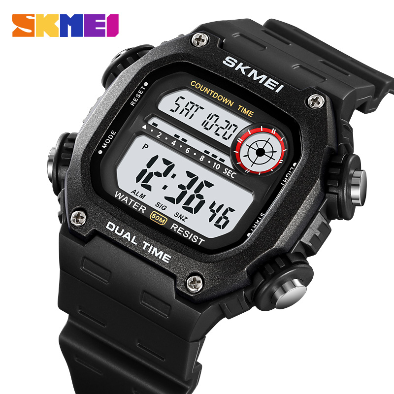 Outdoor Sports List - SKMEI Jam Tangan Elektronik Olahraga Digital