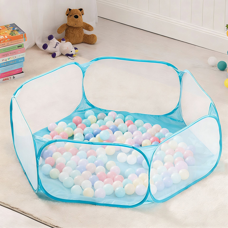 Outdoor Sports Net - Kolam Bola Lipat Portabel 1,2M, Arena