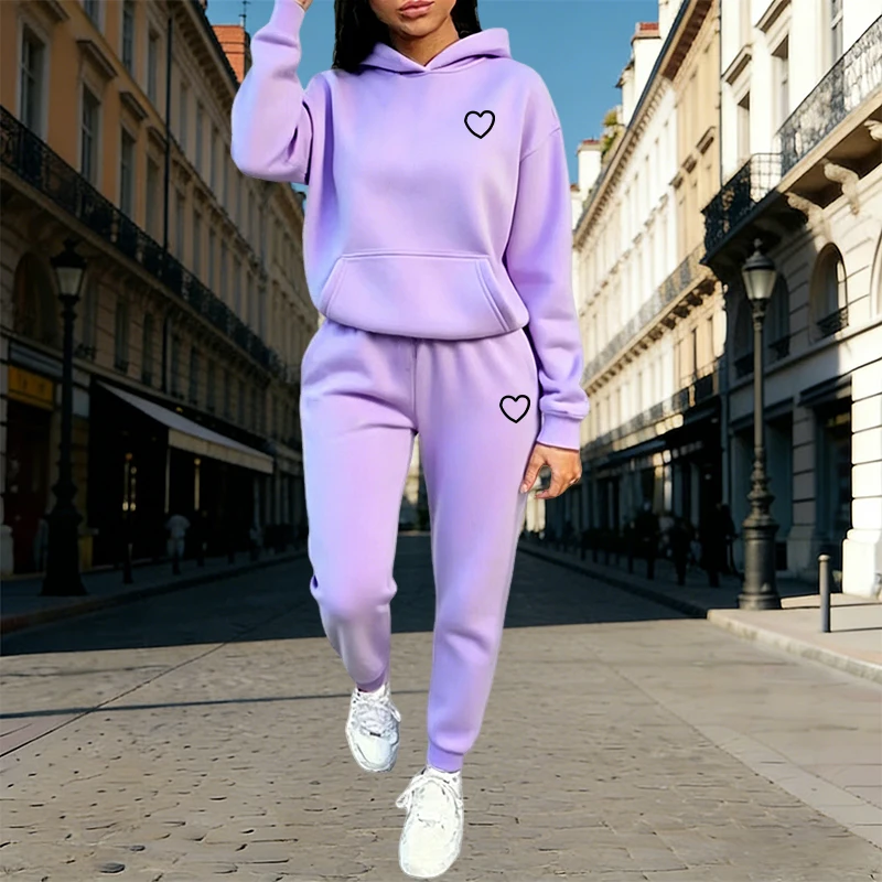 Setelan Olahraga Wanita, Hoodi - Outdoor Sports Outfit ulasan dan harga
