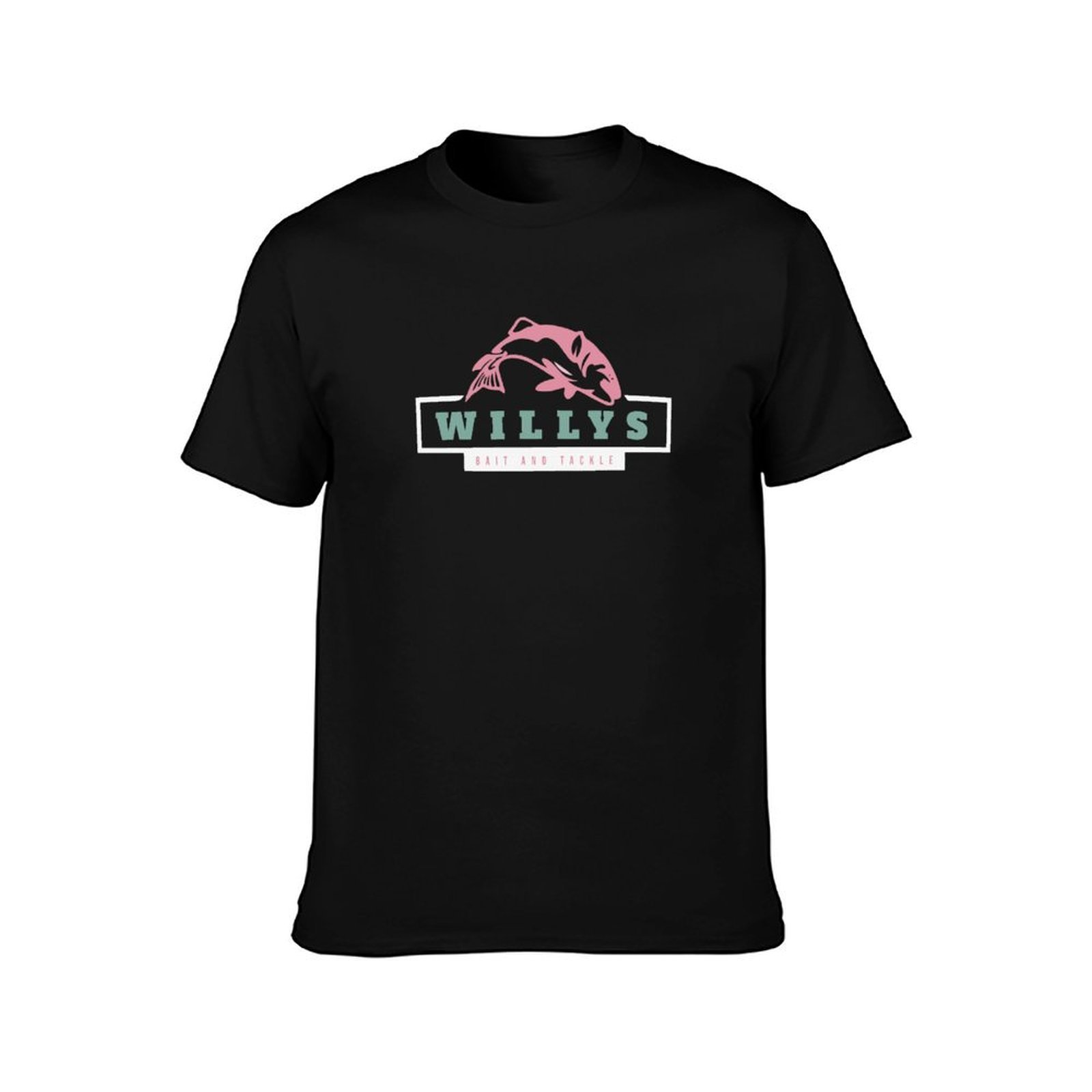 T-Shirt Willy's Bait And Tackl - Outdoor Sports Store ulasan dan harga