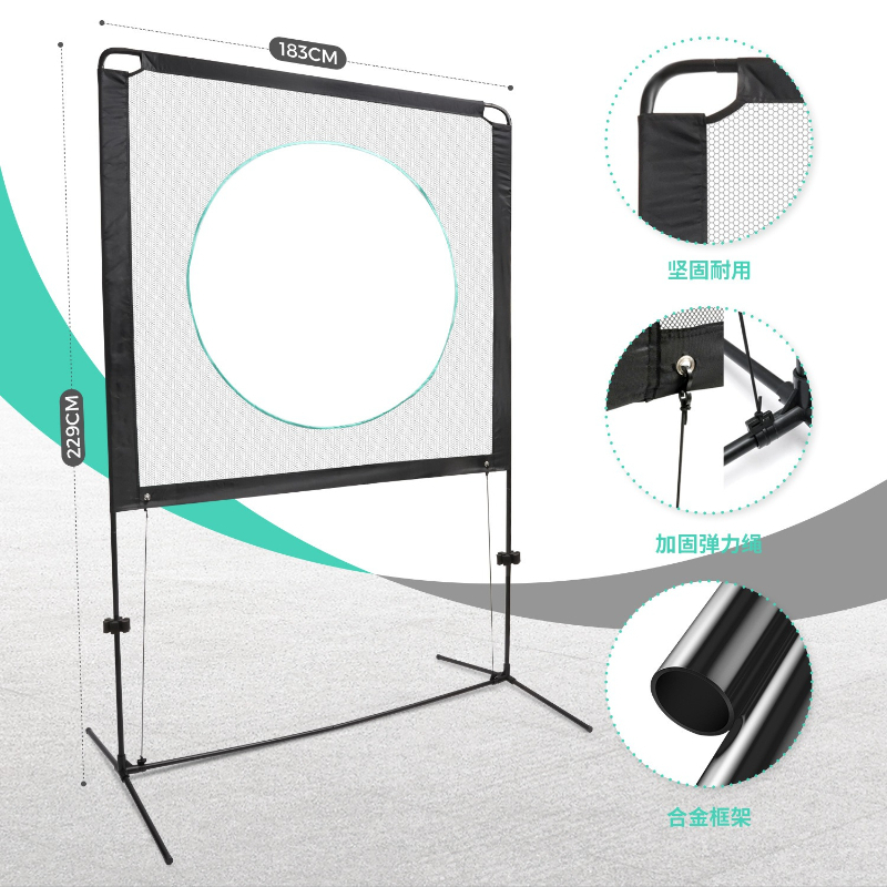 Set Gawang Pickleball Portabel - Outdoor Sports Net ulasan dan harga