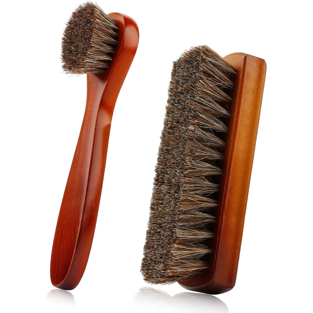 2 Buah Set Sikat Sepatu Bulu K - Brushing Boot Horse ulasan dan harga