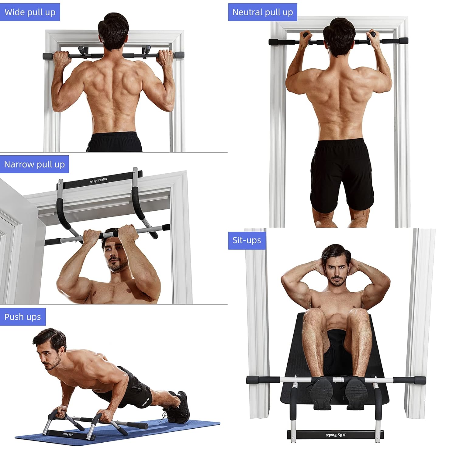 Palang Latihan Tarik Pintu Baj - Chin Bar Doorway ulasan dan harga