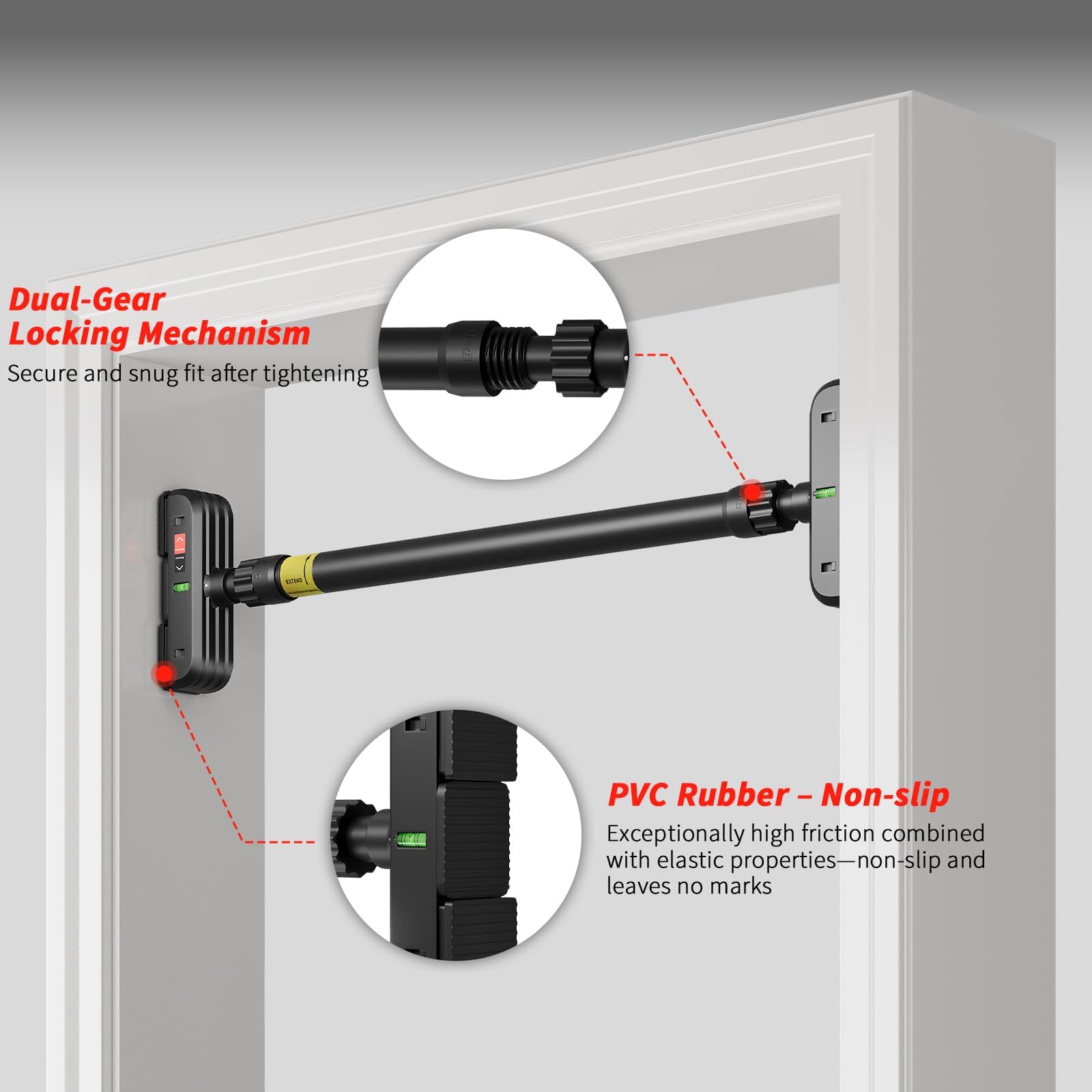 Bar Pull Up Pintu Tanpa Sekrup - Chin Bar Doorway ulasan dan harga