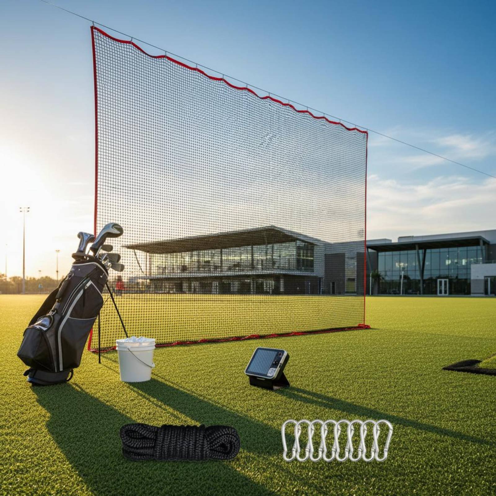 Jaring Latihan Golf Jaring Lem - Outdoor Sports Net ulasan dan harga