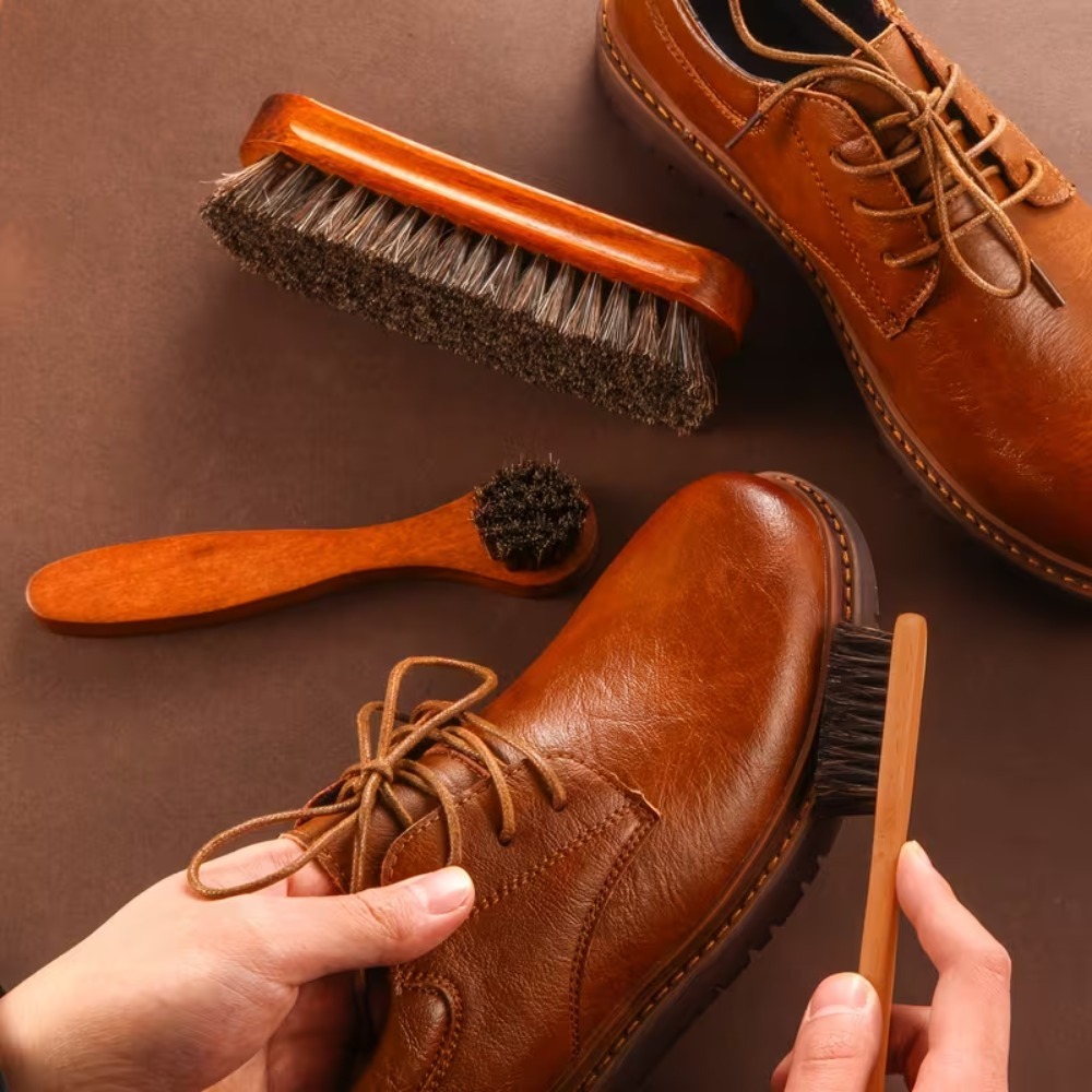3 Buah Set Sikat Sepatu Bulu K - Brushing Boot Horse ulasan dan harga