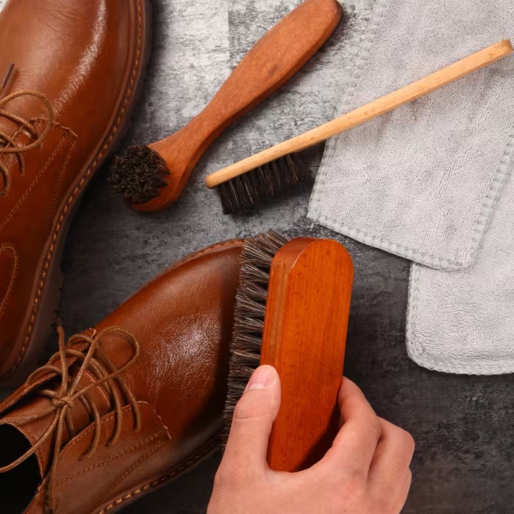 3 Buah Set Sikat Sepatu Bulu K - Brushing Boot Horse ulasan dan harga