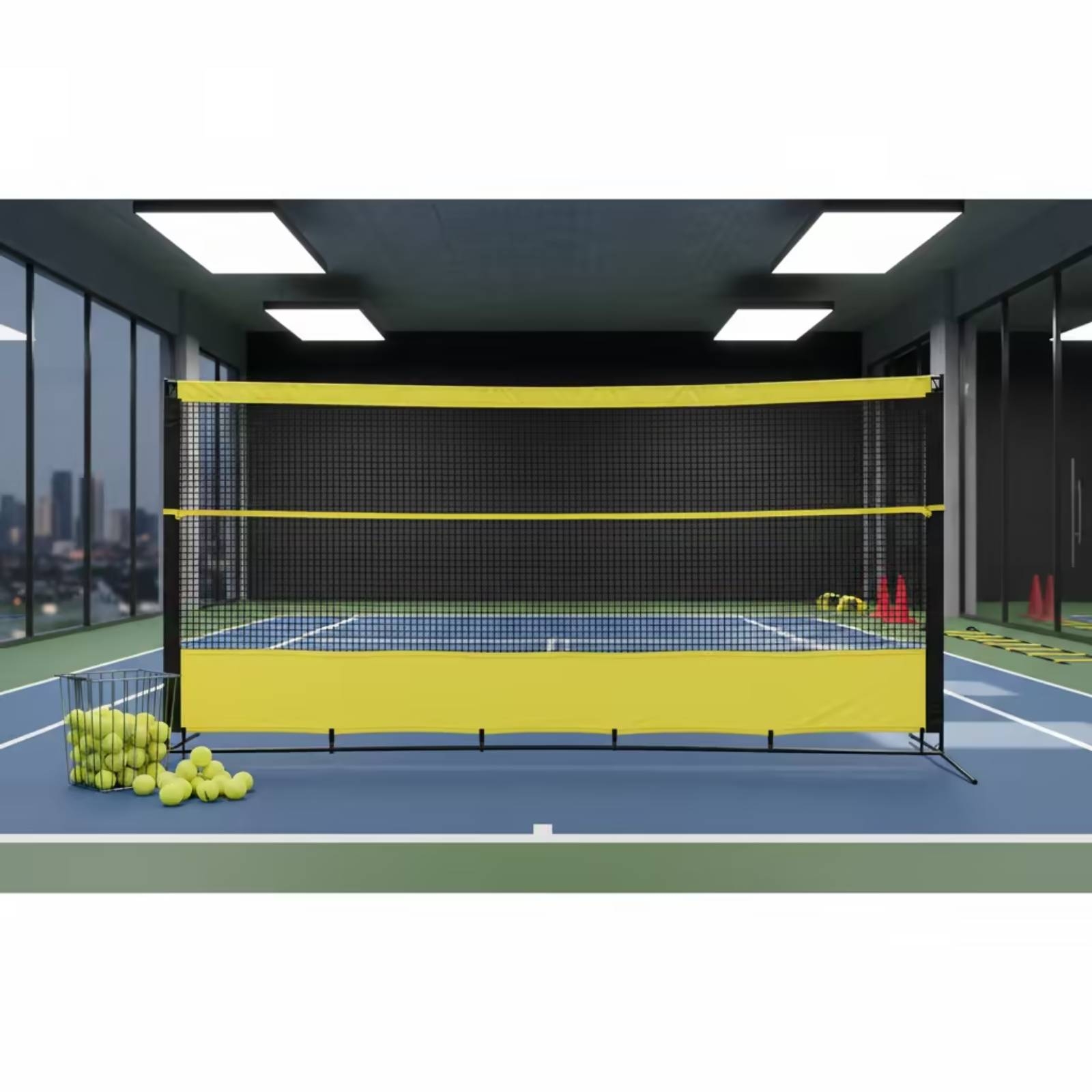 Jaring Rebound Tenis dengan Ta - Outdoor Sports Net ulasan dan harga