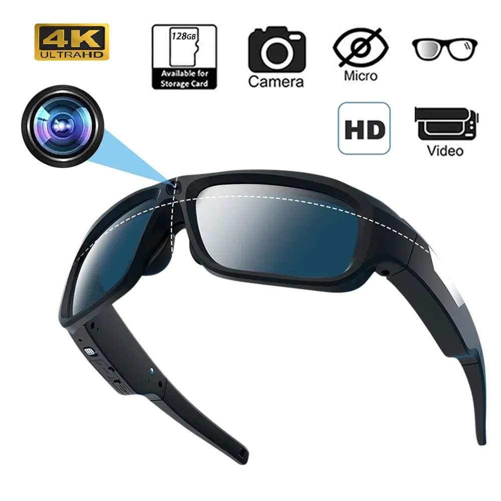 Kacamata Pintar Kamera HD 4K M - Outdoor Sport Gear ulasan dan harga