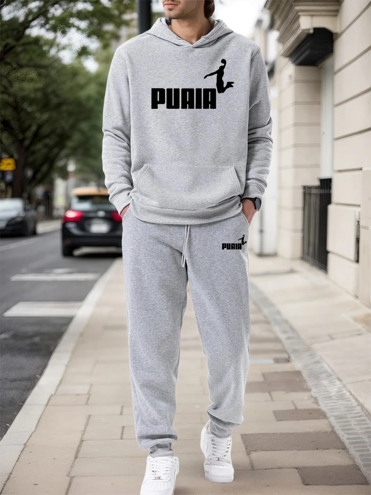 Setelan Pria/Hoodie/Celana 202 - Outdoor Sports Outfit ulasan dan harga