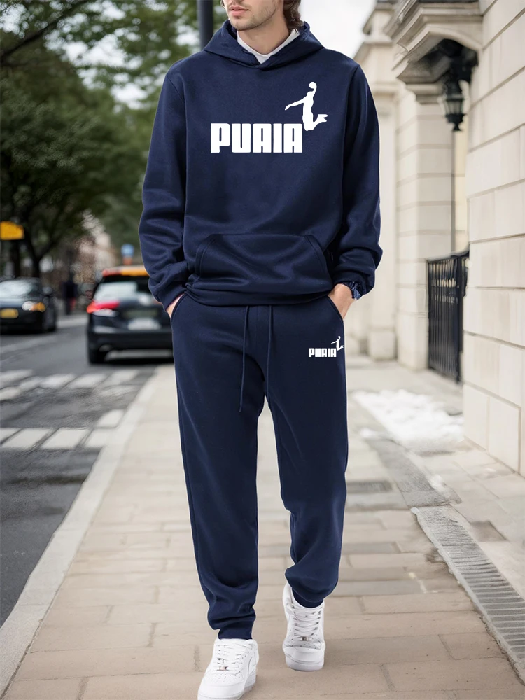 Setelan Pria/Hoodie/Celana 202 - Outdoor Sports Outfit ulasan dan harga