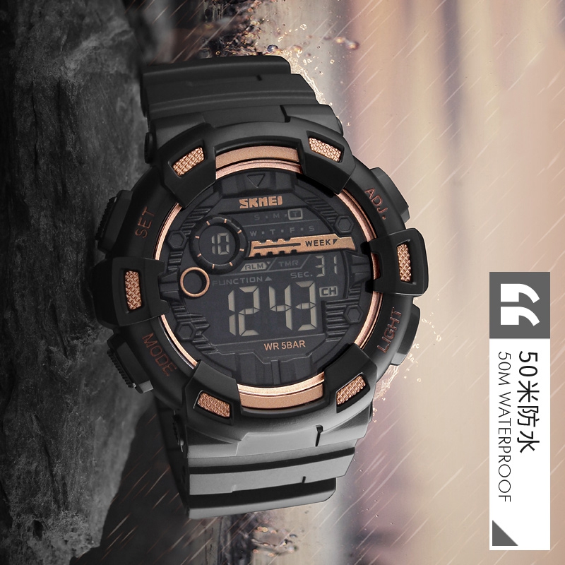 SKMEI Jam Tangan Elektronik Ol - Outdoor Sports List ulasan dan harga