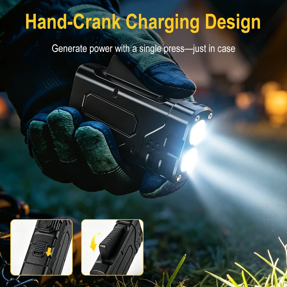 BORUIiT Senter LED EDC dengan  - Outdoor Sport Gear ulasan dan harga